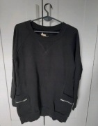 Czarna bluza z kieszeniami M
