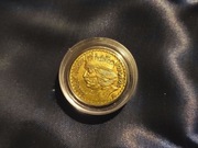 Wykopki skrzyniowe- moneta 1925 roku, 20 Złotych Bolesław hrobry.