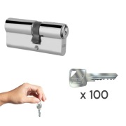 Wkładka Lob Ares 30/30 nikiel + 100 KLUCZY!