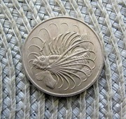 Singapur 50 Cent 1967r