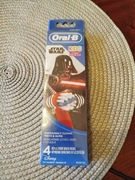 4x Oryginalna Końcówka Braun Oral-B do Szczoteczki Elektrycznej - Star Wars