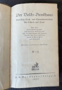 Der Volks-Brockhaus - niemiecka encyklopedia z 1937 roku