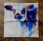 Poszewka NOWA jasiek 43x43 krówka krowa