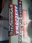 5 szt paski Vlepki Wisly Kraków 