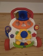 CHICCO Grający Pchacz Chodzik Centrum zabaw Sorter