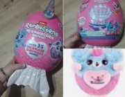 ZURU Rainbowcorns Mermaidcorn Surprise Duży pluszak z jesno różową płetwą