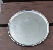 Nierdzewna podstawka pod kwiatki, znicze. 15cm gr2mm
