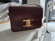 Torebka Celine Triomphe Teen Light Burgundy