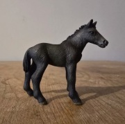 Schleich koń perszeron źrebię figurka model wycofany z 2007 r.
