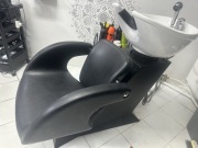 Fotel fryzjerski,myjka fryzjerska 