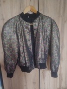 Bomberka bomber kurtka retro  vintage lata 80 38 40 M L UNIKAT!