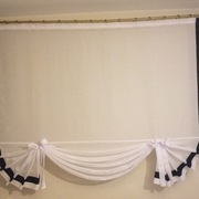 Panel - dekoracja okienna - Kokarda