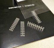 Klamry Alphacool Eiskamm X16 - 3mm clear - 4 szt