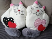 Poduszki ozdobne Koty, zestaw 2 szt