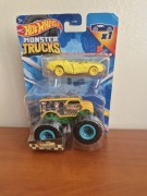 Hot Wheels Monster Trucks Hound Hauler + autko zestaw