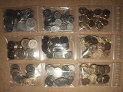 Zestaw monet obiegowych 229 sztuk  1990 - 2025