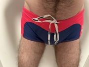 Kąpielówki męskie AussieBum z niskim stanem