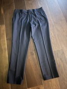 Granatowe eleganckie spodnie męskie NEXT r. L/ W36