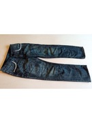 spodnie jeansowe r 134 kieszonki