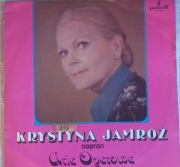 Płyta winylowa Krystyna Jamroz sopran arie operowe
