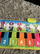 Duża Edukacyjna MUZYCZNA MATA Dla Dzieci Pianino Muzyka Instrumenty Dźwięki