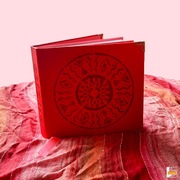 Czerwony Kraftowy Notes od Sonia Atelier - prezent, unikat.