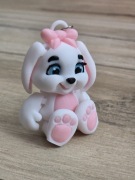 Breloczek Mrs Bunny Króliczek 3d - Brelok Druk3d fidget Keychain mixGadzet