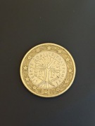 1 Euro z 1999 Francja Liberte Egalite Fraternite Coin Circulated.