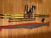 Narty biegowe FISCHER z butami SALOMON i kijkami 