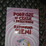 Komiks "Podróże w czasie i przestrzeni w celu ratowania Ziemi"