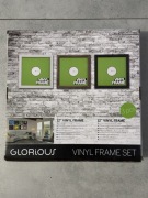 Ramki ścienne na winyle 3szt