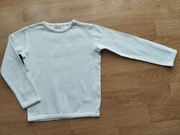 BIAŁA BLUZECZKA KOSZULKA POD SUKIENKĘ ROZM 104 110