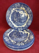 Angielskie talerze 24,5cm 6 sztuk 72841