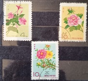 Motyw kwiaty. Korea Północna 1965 r