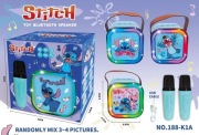 Zestaw muzyczny karaoke stitch dla dzieci 