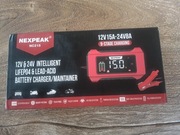 ŁADOWARKA SAMOCHODOWA NEXPEAK NC215 15 A 12 V 24 V