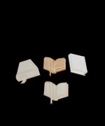 DREWNIANE KSIĄŻKI KSIĘGA KSIĄŻKA scrapki 3cm