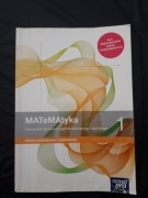 Matematyka LO 1 podręcznik zakres podstawowy i rozszerzony Nowa Era 