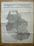 Mapa narodowości terenu plebiscytowego Górnego Śląska 1920r