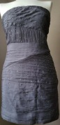 Szara sukienka bez pleców r M. Założona raz.