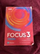 Podręcznik dla liceów i techników Focus 3 klasa 3 Pearson