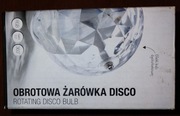 Obrotowa żarówka DISCO 3W E27 RGB 360 stopni