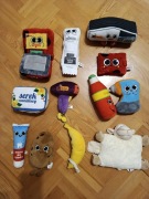 Maskotki z biedronki i nie tylko ZESTAW 24 sztuki 