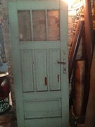 Stare drzwi drewniane 80