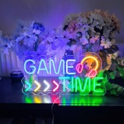 Neon LED na Ścianę USB RGB do Pokoju Salonu Klubu Baru Prezent Dekoracja 