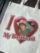 Torba bawełniana torebka tote bag bawełna beżowa JJ outer banks 