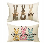 Poszewki dekoracyjne, wielkanocne na poduszki 50 x 30 cm 2 sztuki