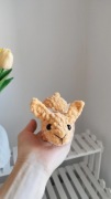 Króliczek na szydełku, zajączyk handmade, dekoracja 