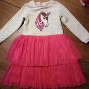 Sukienka z jednorożcem