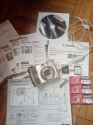 CANON A560 / PowerShot / APARAT CYFROWY+karta msd8GB,kabele i baterieCR1220